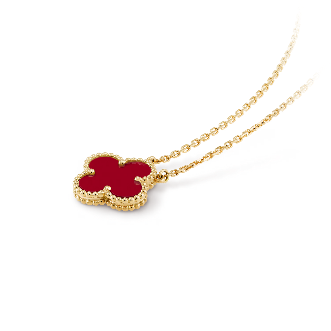 CLOVER | Rote Halskette