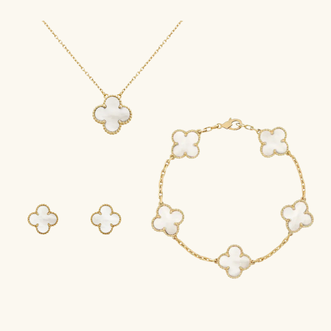 CLOVER | Premium Gold-Weiß-Paket