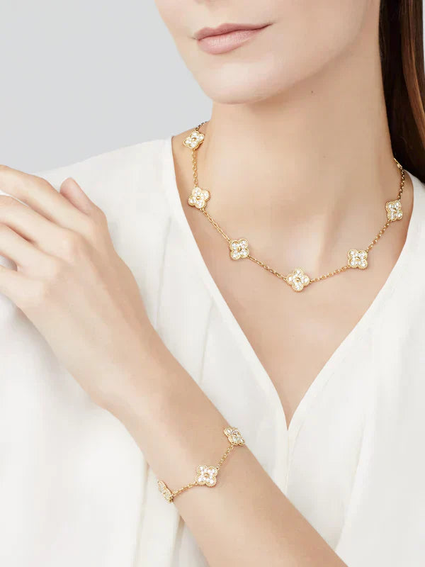 CLOVER | Goldarmband Prestige