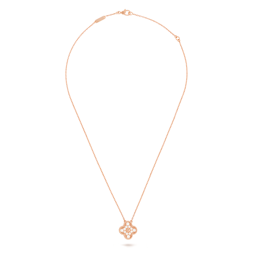 CLOVER | Rosa Halskette Prestige