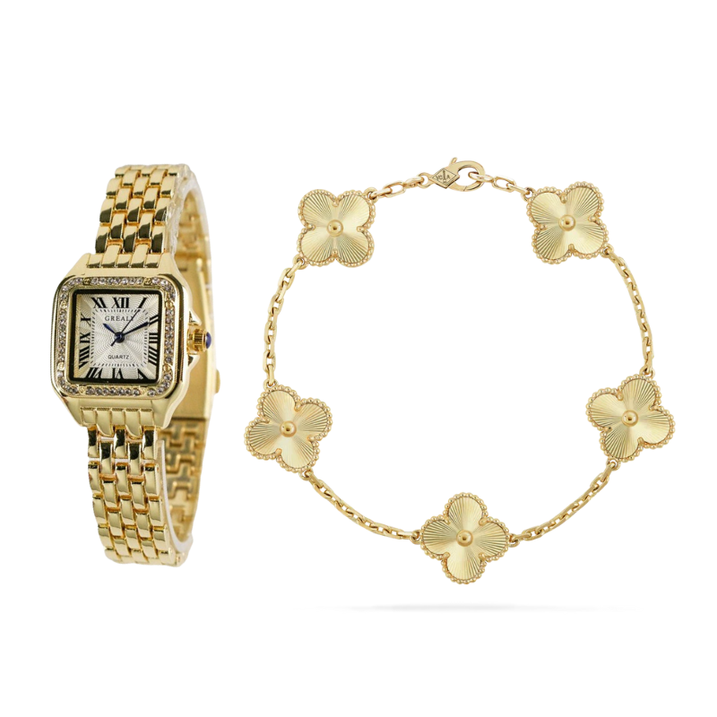 2-teiliges Uhrenarmband-Set "Sofia"