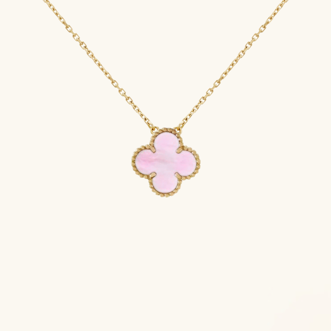 CLOVER | Rosa Halskette