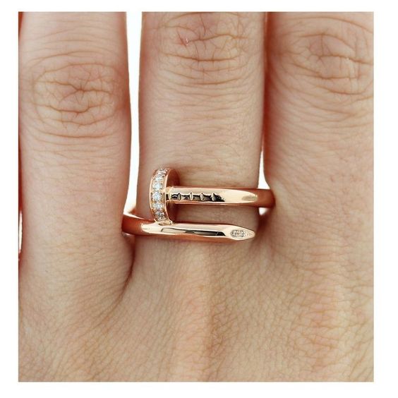 SPIKE | Roségoldener Ring Prestige