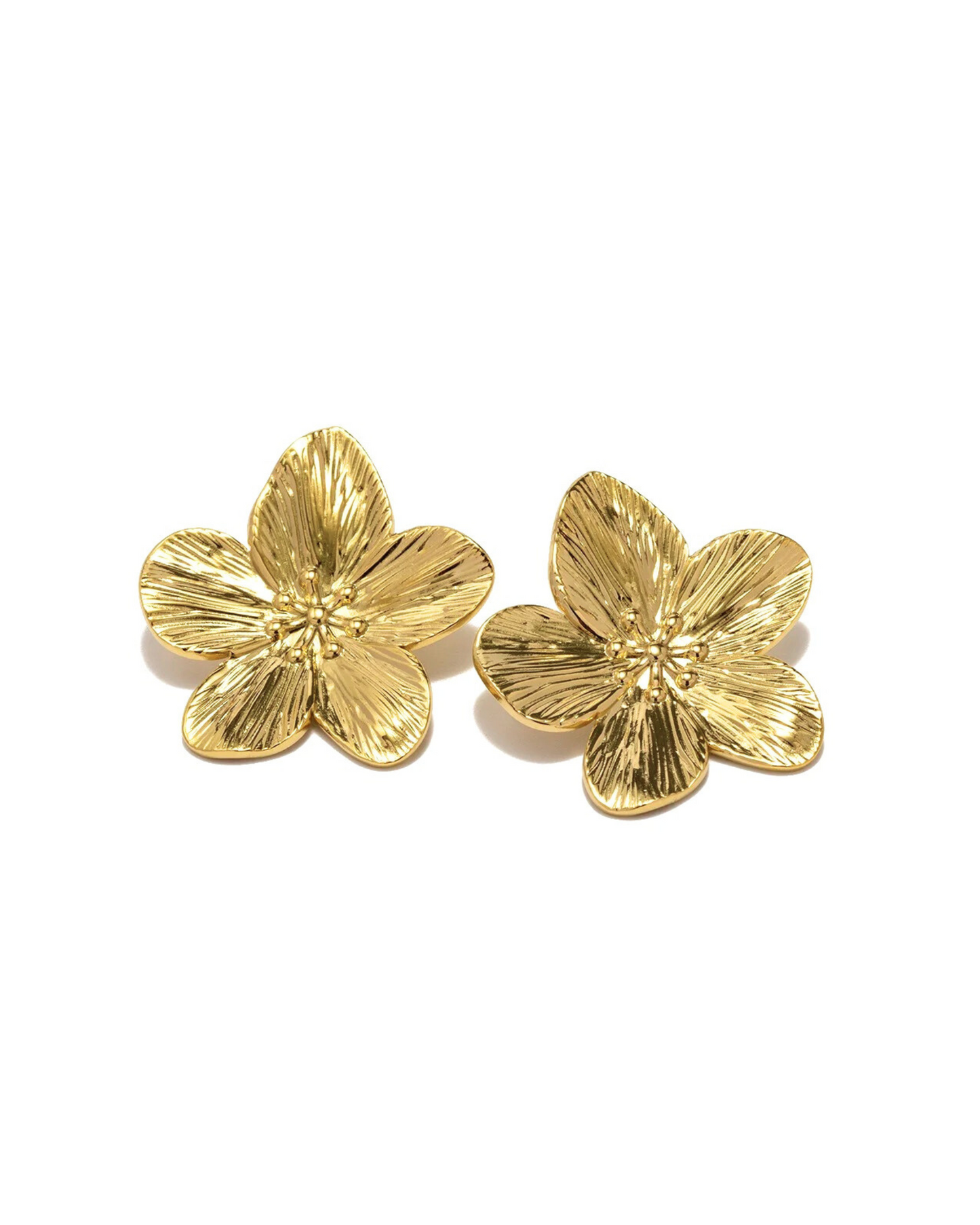 Jasminohrringe Gold
