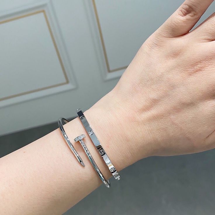 SPIKE | Roségold Armreif dünn