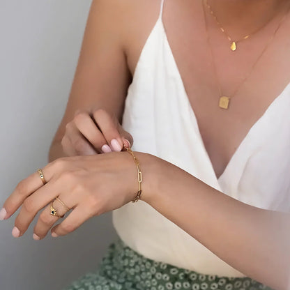 Eloise Paperclip Bracelet
