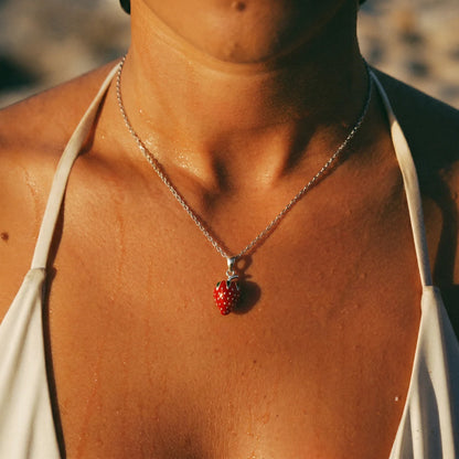 Summer Berry Pendant Necklace