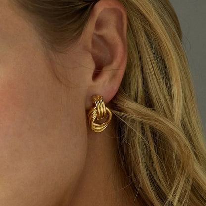 Luna Layer Hoop Earrings