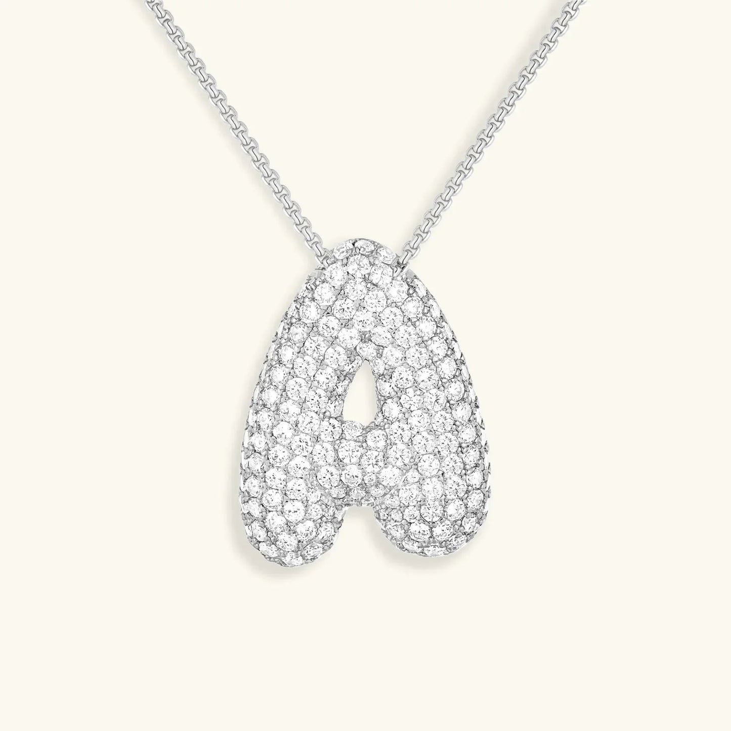 Initial Bubble Necklace