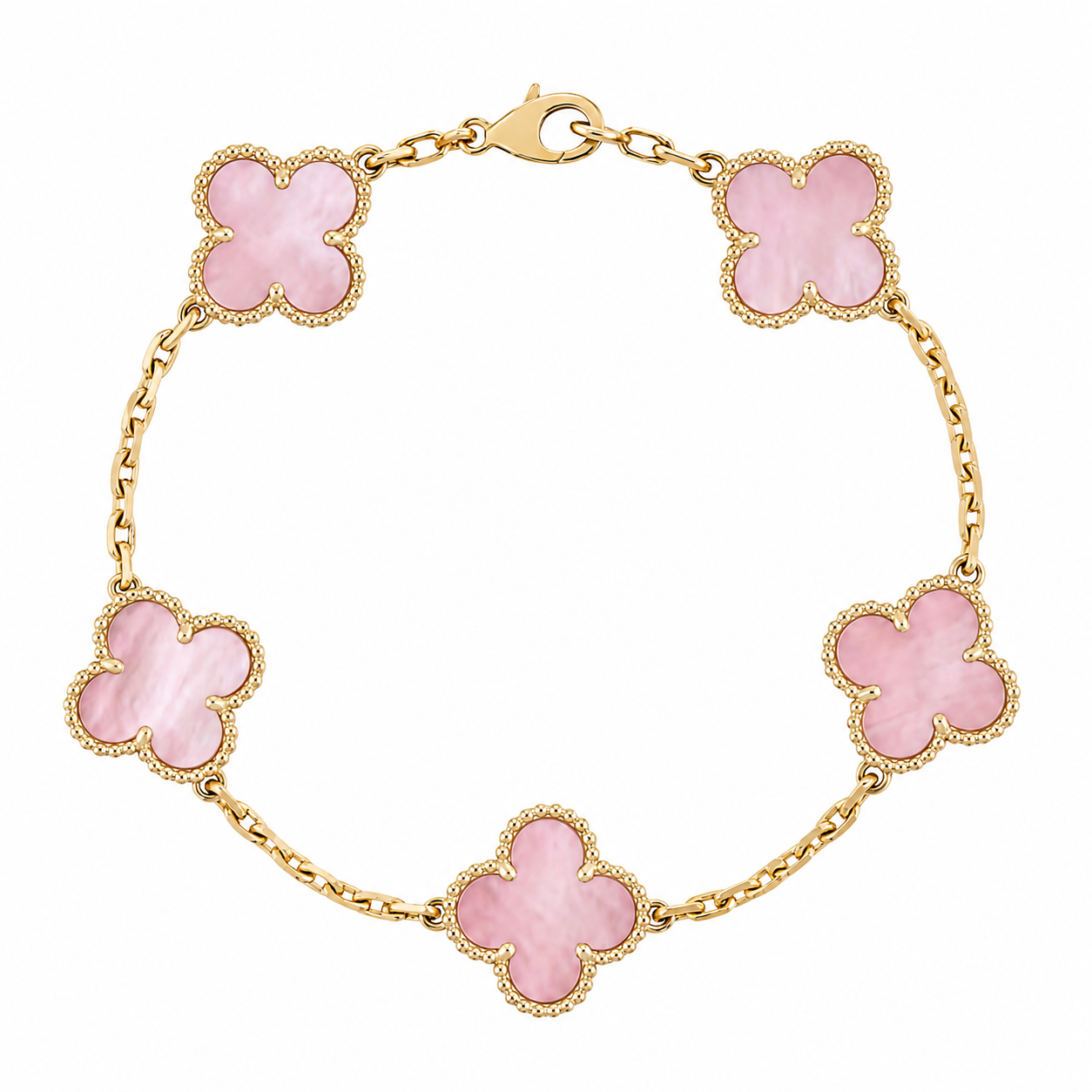 CLOVER | Pink Bracelet