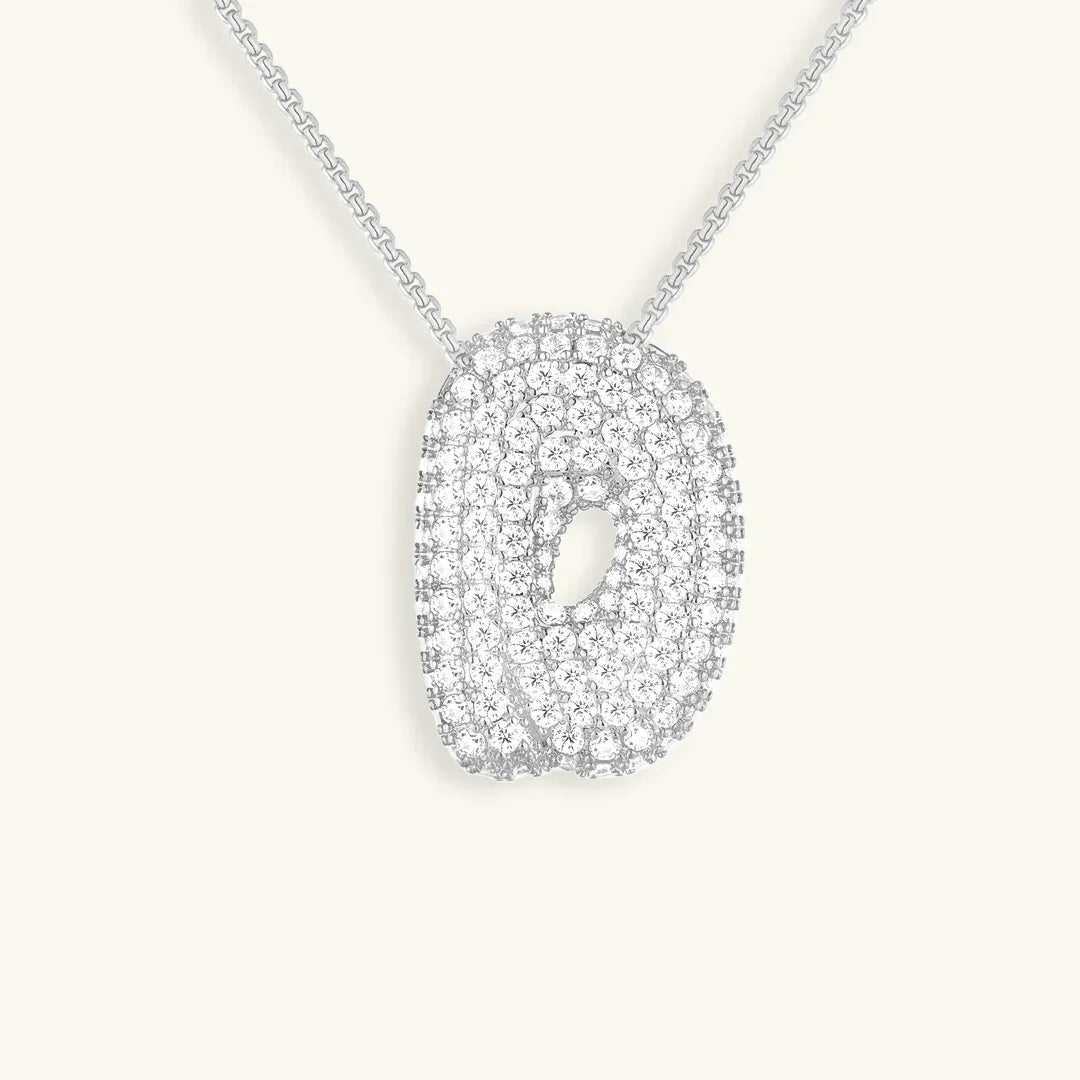 Initial Bubble Necklace