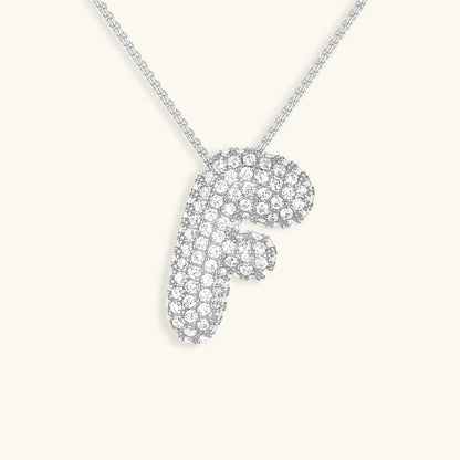 Initial Bubble Necklace