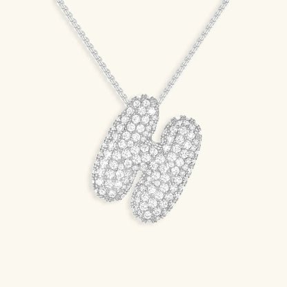 Initial Bubble Necklace