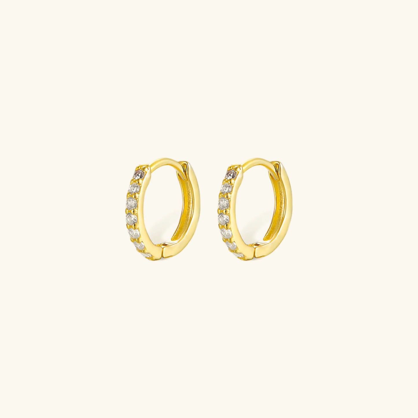 Alexandria Huggie Hoops