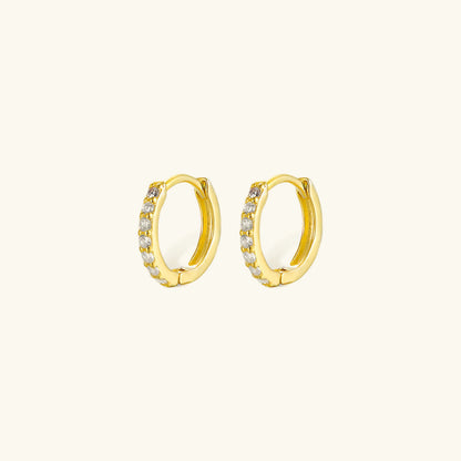 Alexandria Huggie Hoops