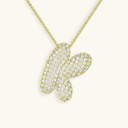 Initial Bubble Necklace