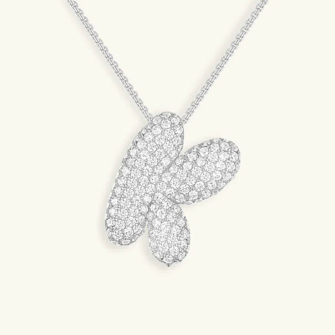 Initial Bubble Necklace