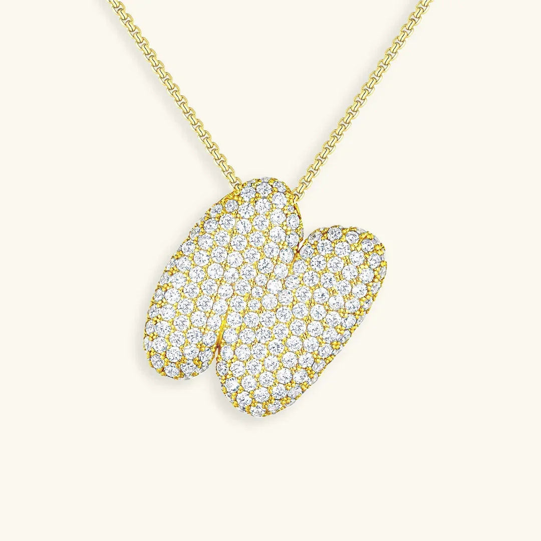 Initial Bubble Necklace