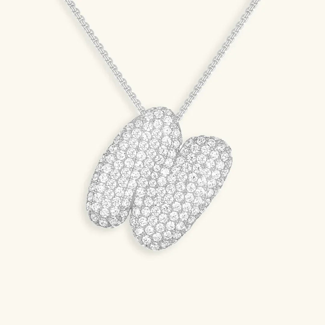Initial Bubble Necklace