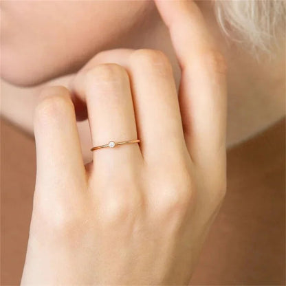 Amelia birthstone Ring
