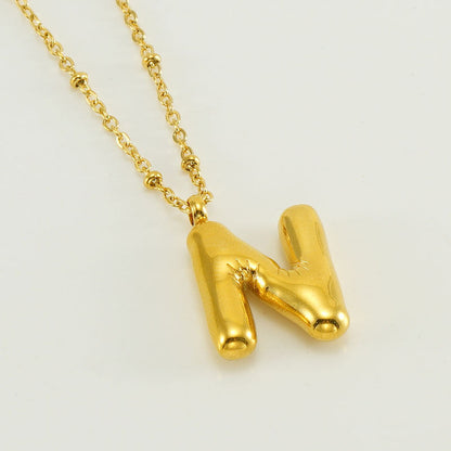 Aurea Letter Necklace