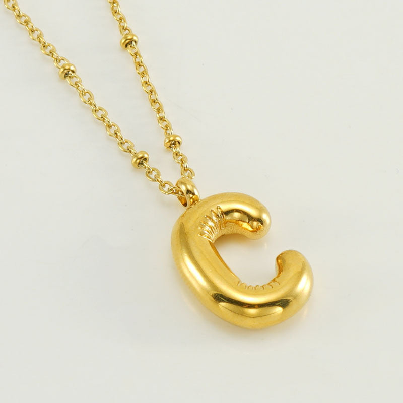 Aurea Letter Necklace