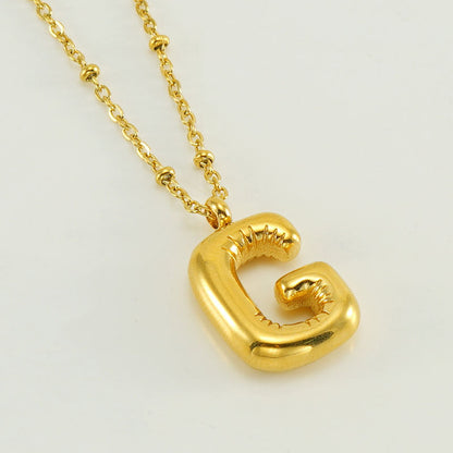 Aurea Letter Necklace