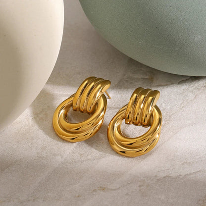 Luna Layer Hoop Earrings
