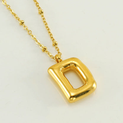 Aurea Letter Necklace