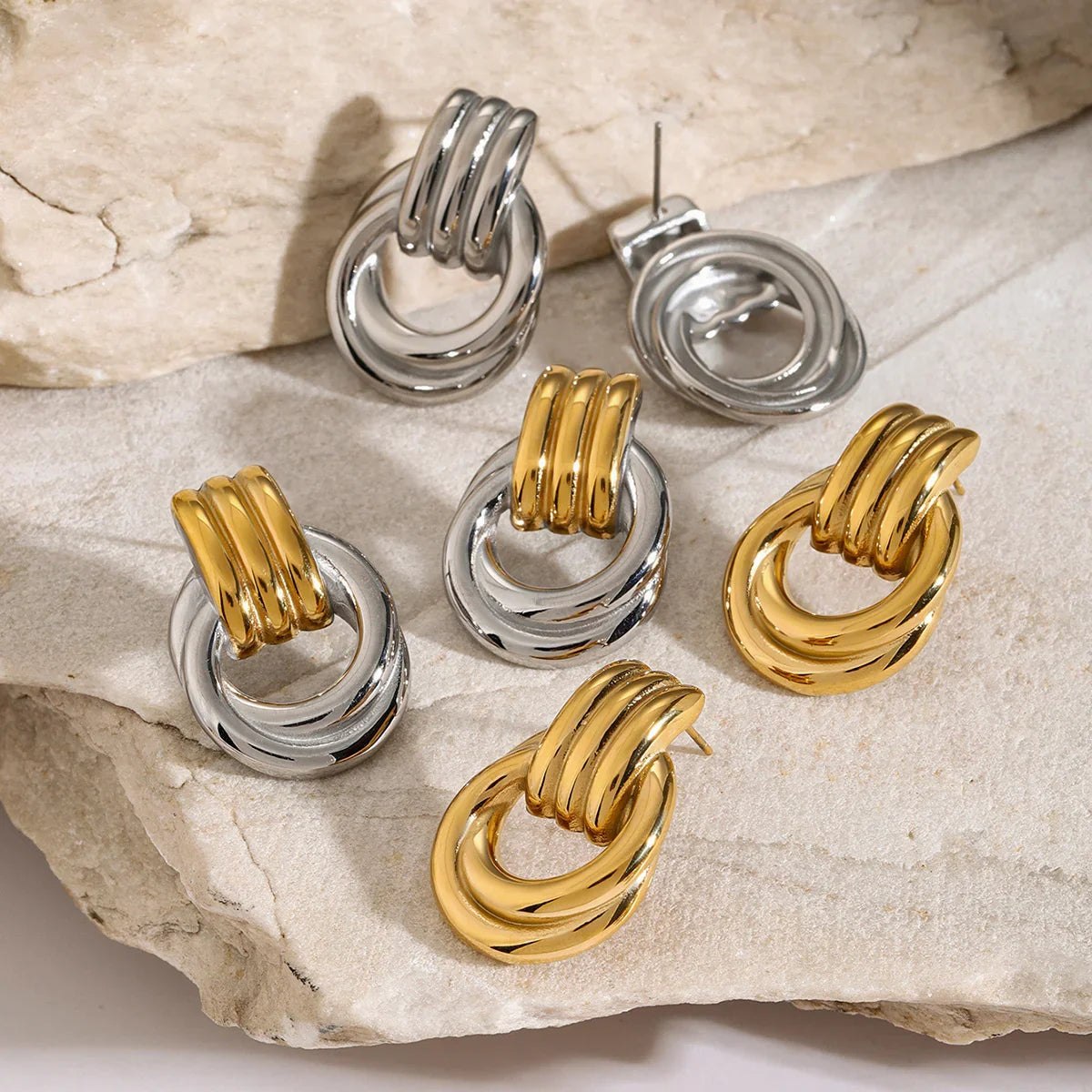Luna Layer Hoop Earrings