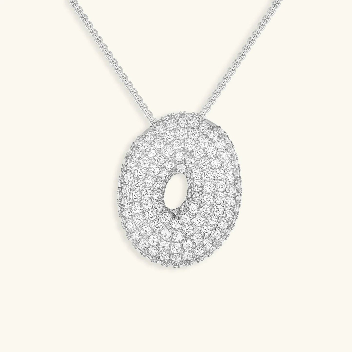 Initial Bubble Necklace