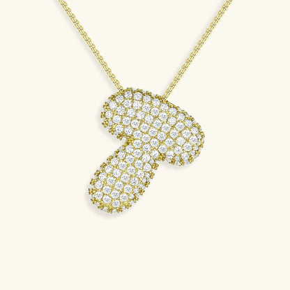 Initial Bubble Necklace