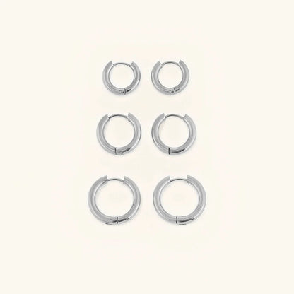 Essentielle runde Kreolen