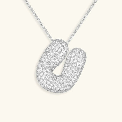 Initial Bubble Necklace
