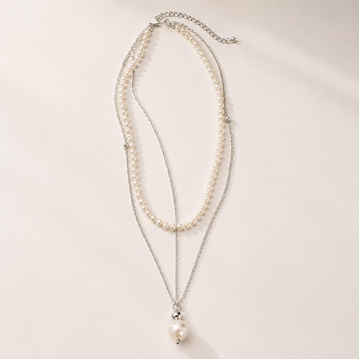 Luna Pearl Layered Necklace