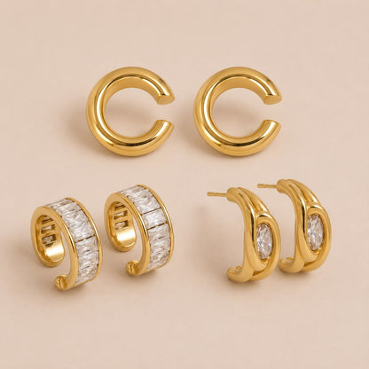 Aurora Gold Ear Stack Set