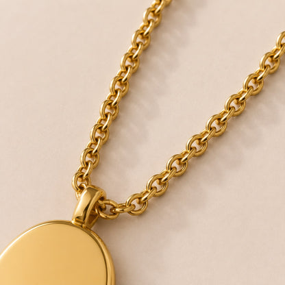 Evermore Medallion Necklace
