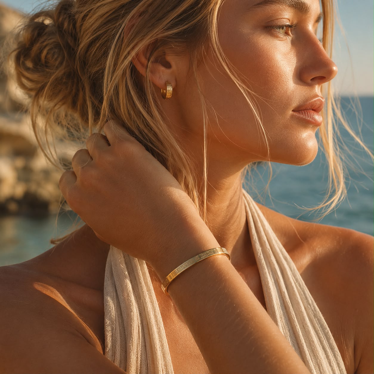 Harmony Inscribed Cuff
