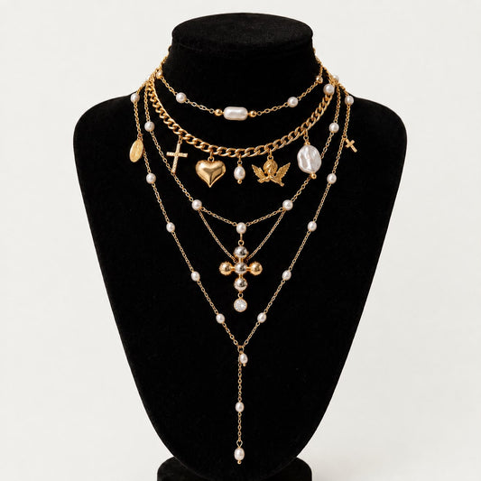 Florielle Layered Necklace Collection