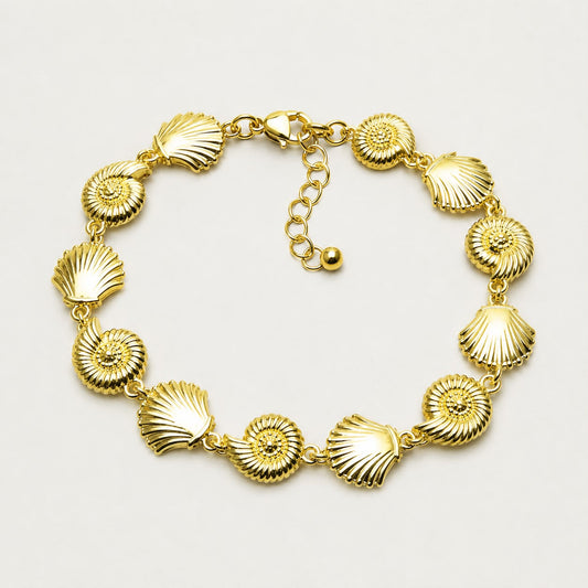 Shell Charm Bracelet