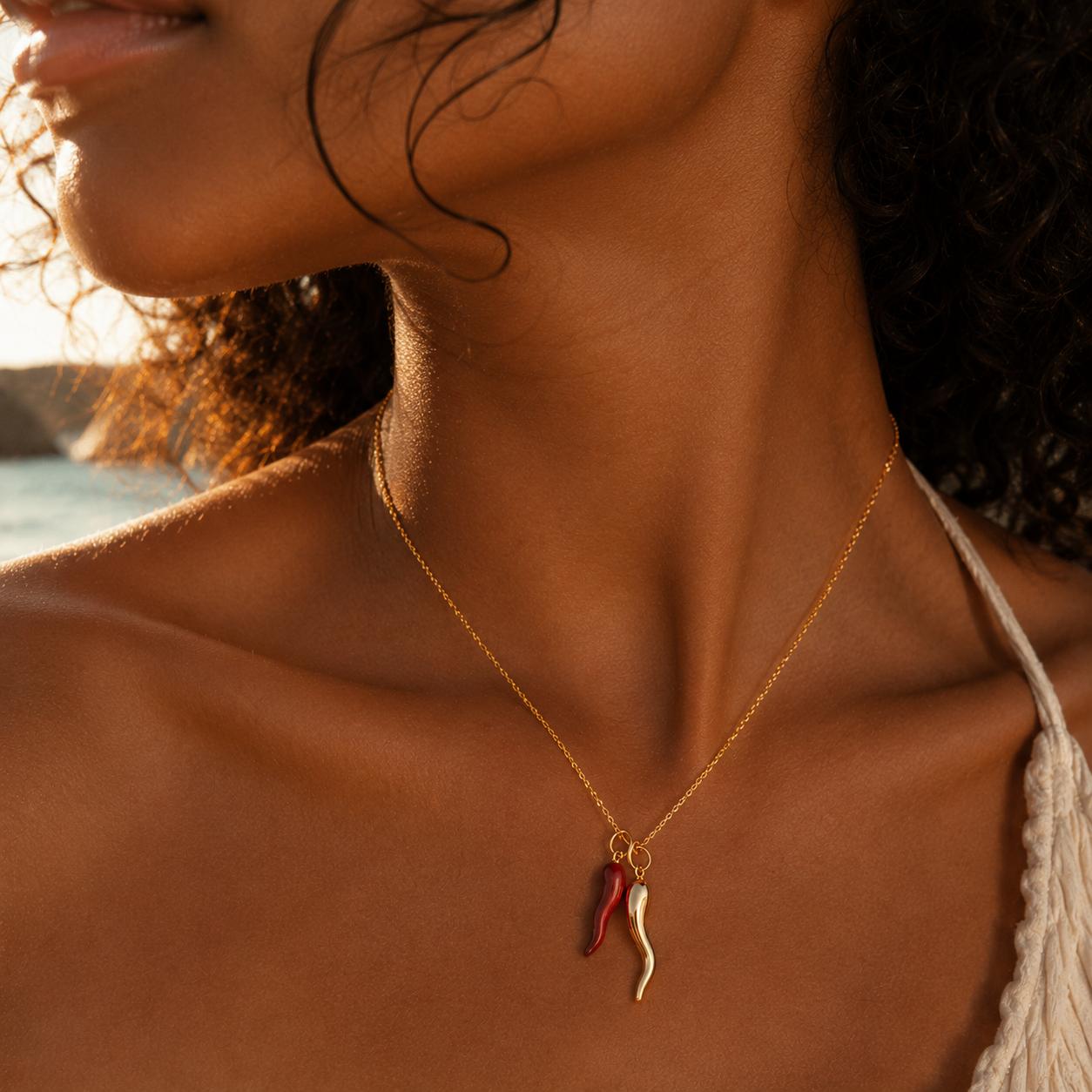 Amara Lucky Charm Necklace