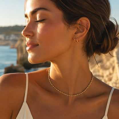 Sienna Minimal Bead Necklace