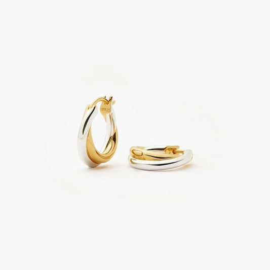 Élan Twist Hoop Earrings