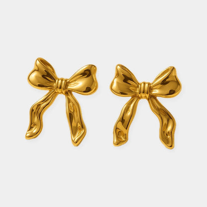Fleur Ribbon Earrings