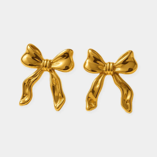 Fleur Ribbon Earrings