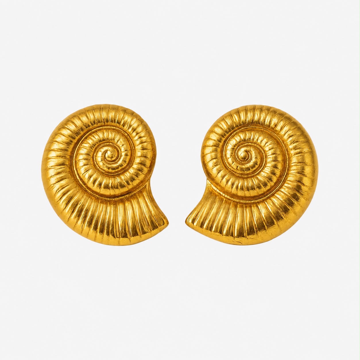 Oceana Spiral Shell Earrings
