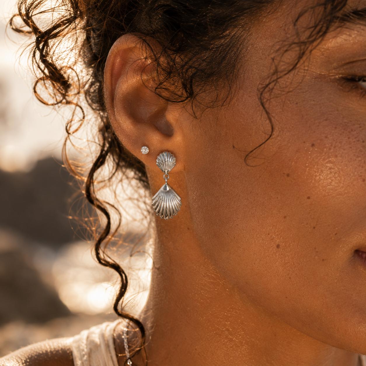 Seabreeze Shell Earrings
