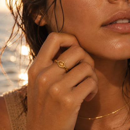 Golden Horizon Ring
