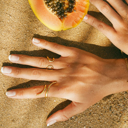 Fluid Grace Ring