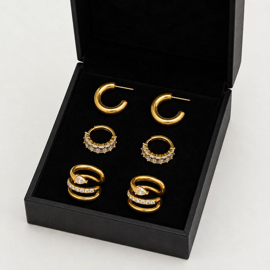 Luxe Gold Ear Stack Set